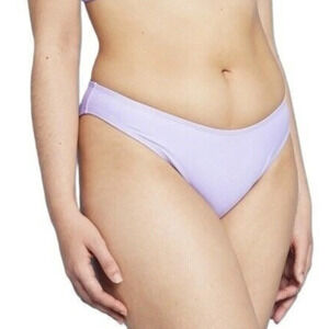 NWT Wild Fable Women's Scoop Front Cheeky Bikini Swim Bottom L 12-14